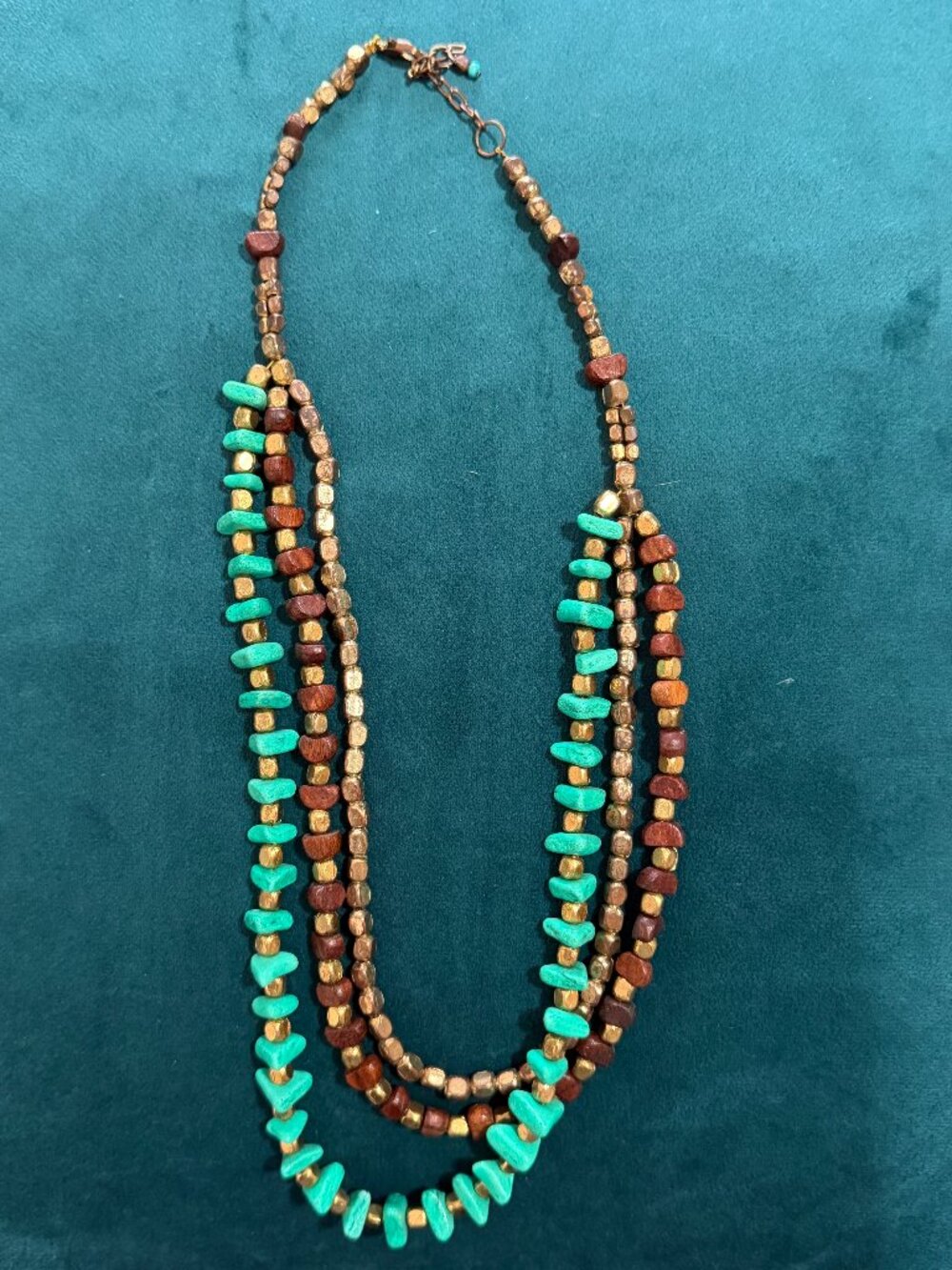 Three Tier Statement Necklace
